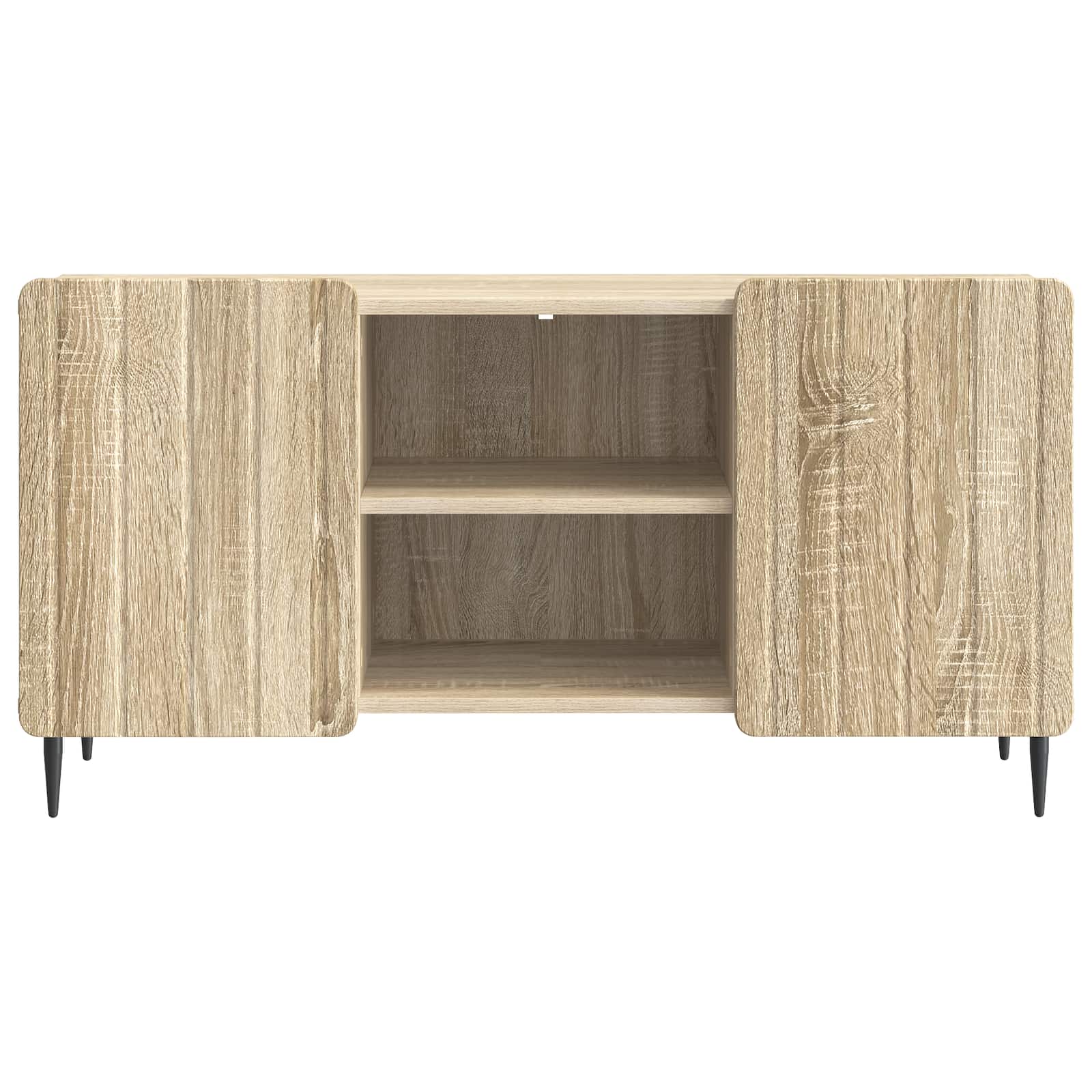 Televizní Skříň Dub Sonoma 102 X 34,5 X 52 Cm Kompozitní Dřevo