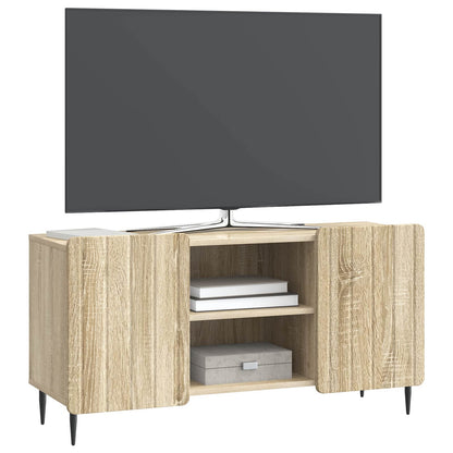 Televizní Skříň Dub Sonoma 102 X 34,5 X 52 Cm Kompozitní Dřevo