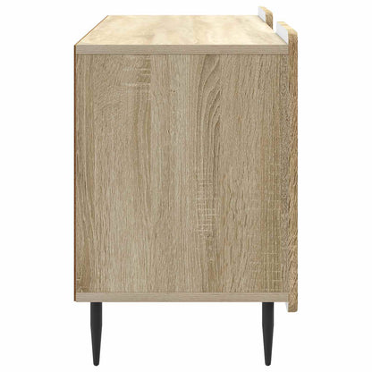 Televizní Skříň Dub Sonoma 102 X 34,5 X 52 Cm Kompozitní Dřevo