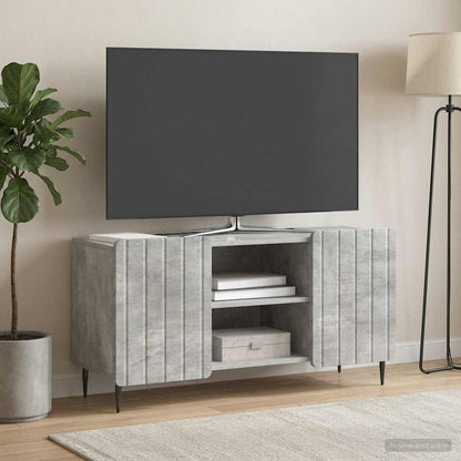Televizní Skříň Betonově Šedá 102 X 34,5 X 52 Cm