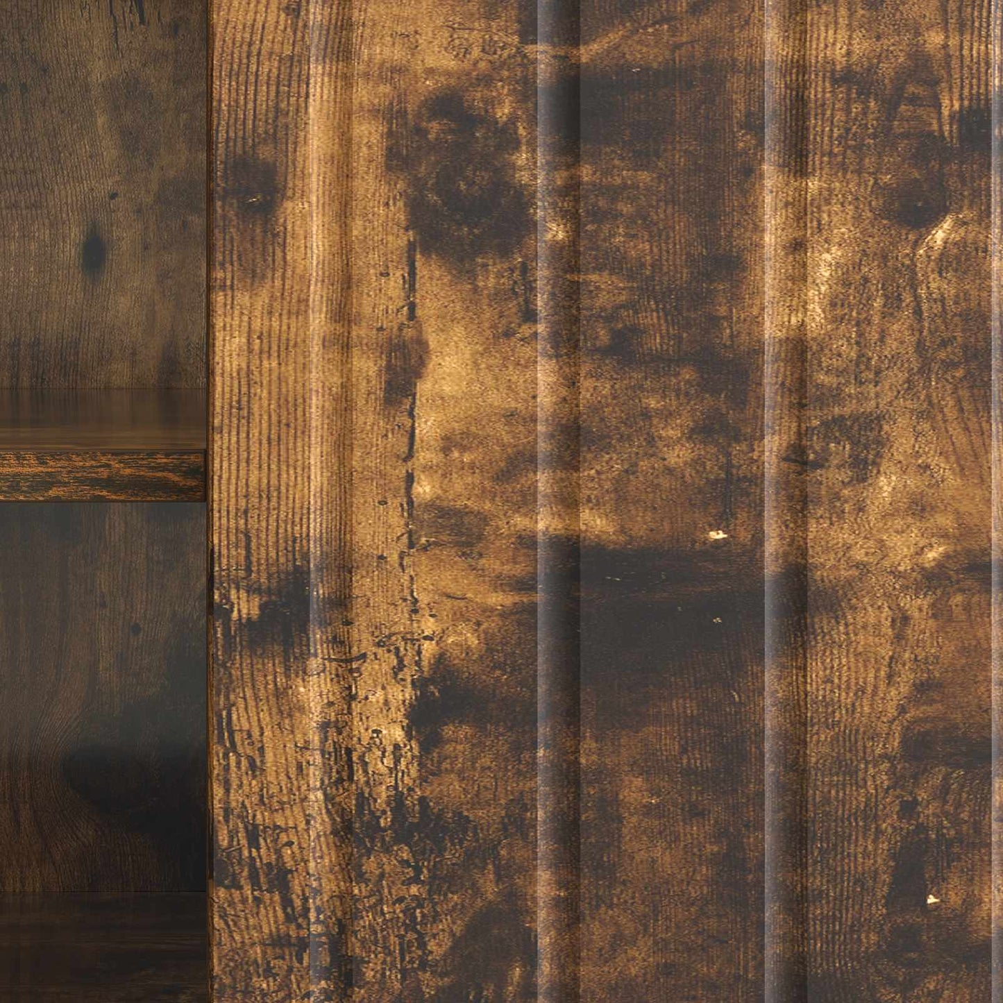 Televizní Skříň Kouřový Dub 102 X 34,5 X 52 Cm Kompozitní Dřevo