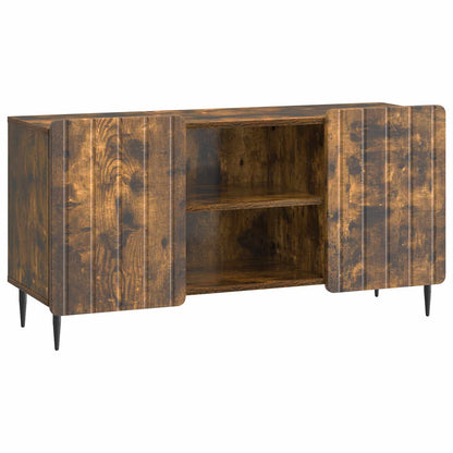 Televizní Skříň Kouřový Dub 102 X 34,5 X 52 Cm Kompozitní Dřevo