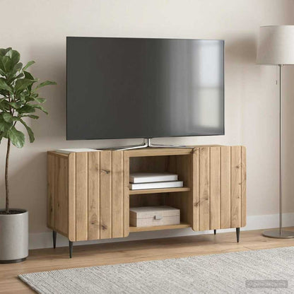 Televizní Skříň 102 X 34,5 X 52 Cm Dub Artisan Kompozitní Dřevo