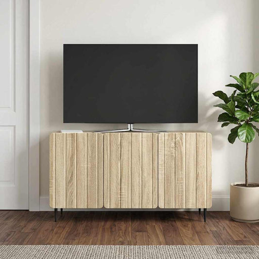 Televizní Skříň Dub Sonoma 99 X 34,5 X 52 Cm Kompozitní Dřevo