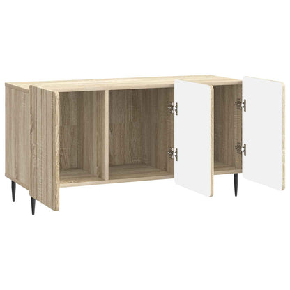 Televizní Skříň Dub Sonoma 99 X 34,5 X 52 Cm Kompozitní Dřevo