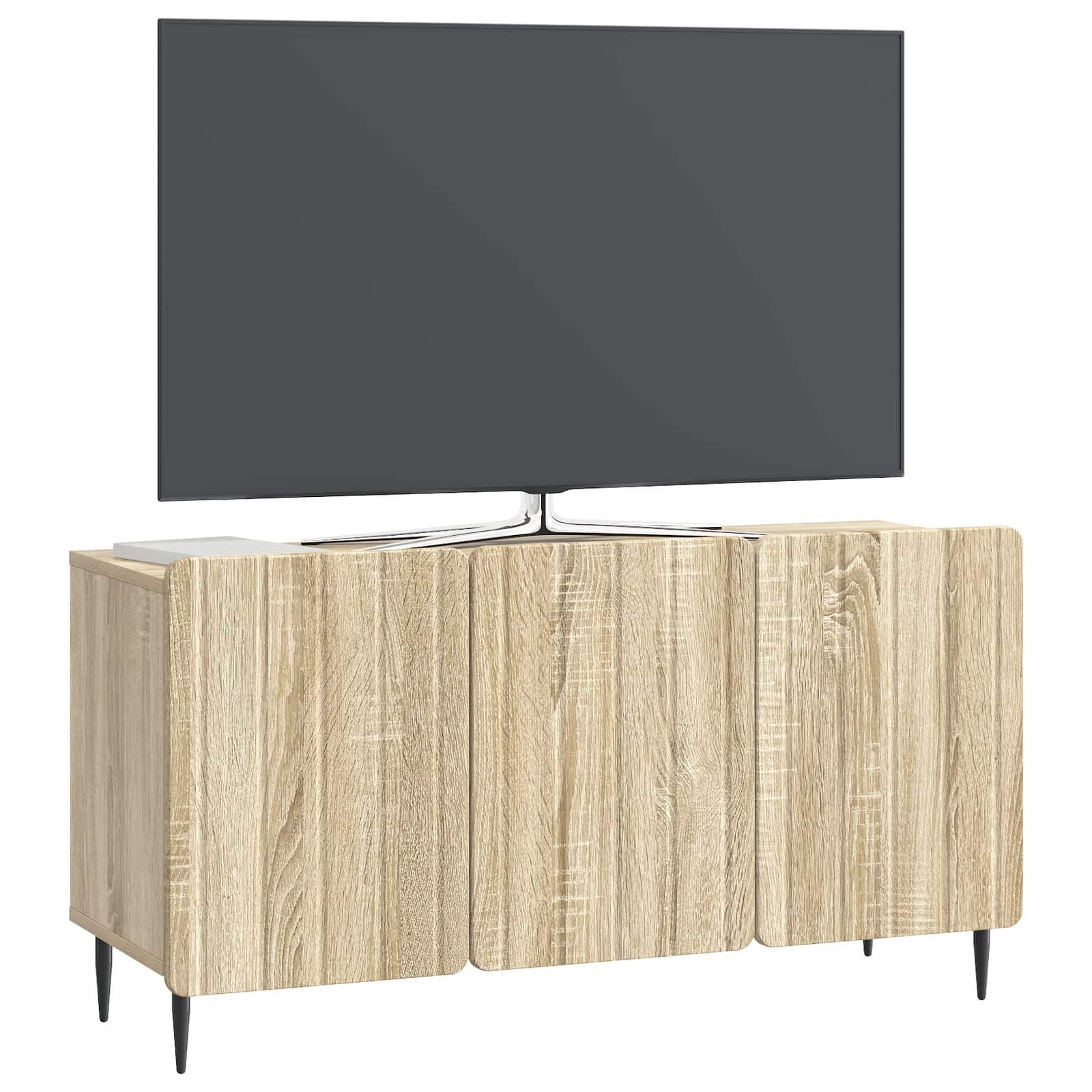 Televizní Skříň Dub Sonoma 99 X 34,5 X 52 Cm Kompozitní Dřevo