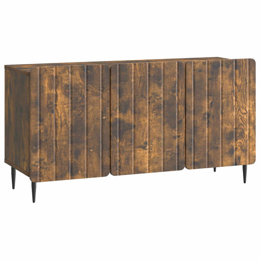 Televizní Skříň Kouřový Dub 99 X 34,5 X 52 Cm Kompozitní Dřevo