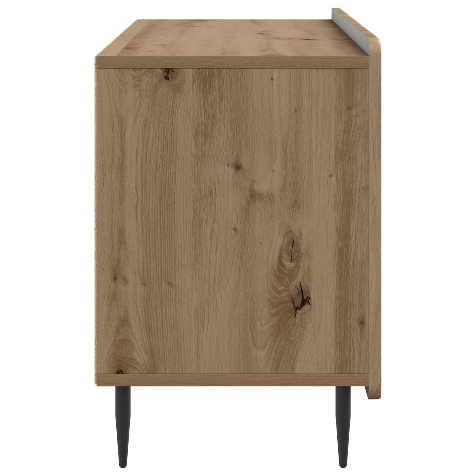 Televizní Skříň 99 X 34,5 X 52 Cm Dub Artisan Kompozitní Dřevo