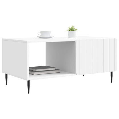 Konferenční Stolek Bílá 90 X 50 X 40 Cm Kompozitní Dřevo