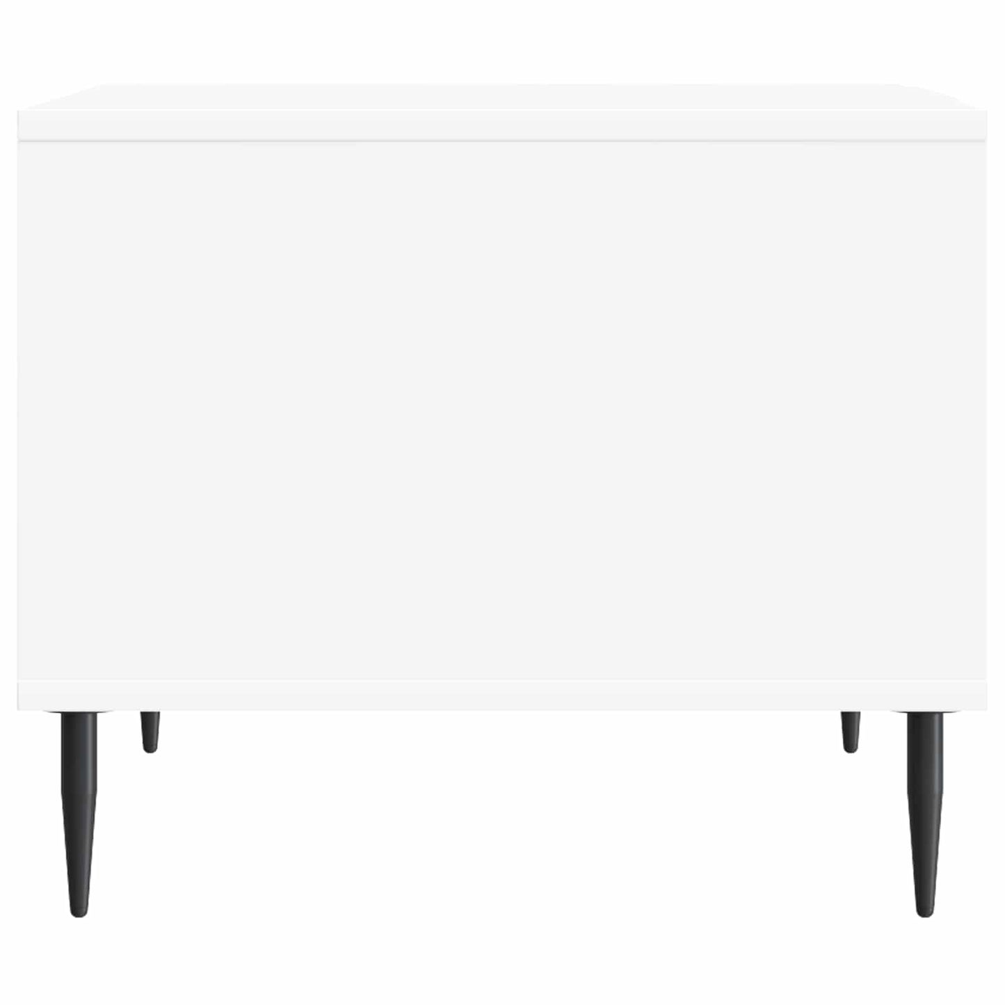 Konferenční Stolek Bílá 90 X 50 X 40 Cm Kompozitní Dřevo