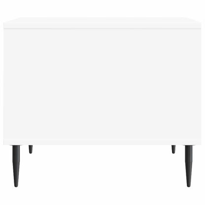 Konferenční Stolek Bílá 90 X 50 X 40 Cm Kompozitní Dřevo