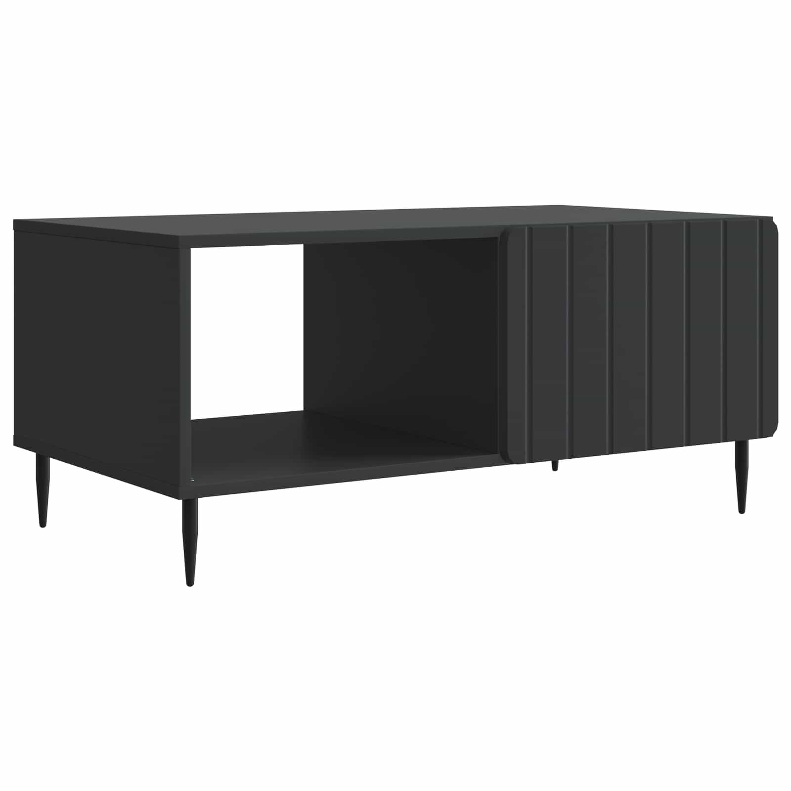 Konferenční Stolek Černá 90 X 50 X 40 Cm Kompozitní Dřevo