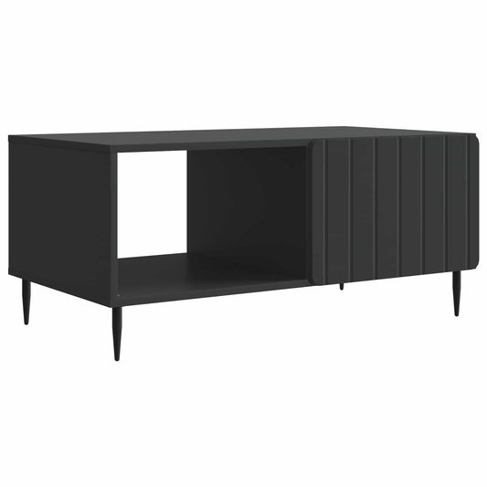 Konferenční Stolek Černá 90 X 50 X 40 Cm Kompozitní Dřevo