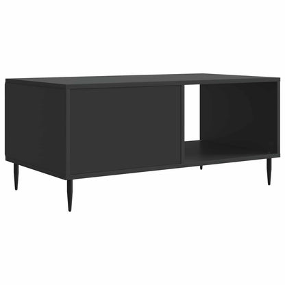 Konferenční Stolek Černá 90 X 50 X 40 Cm Kompozitní Dřevo