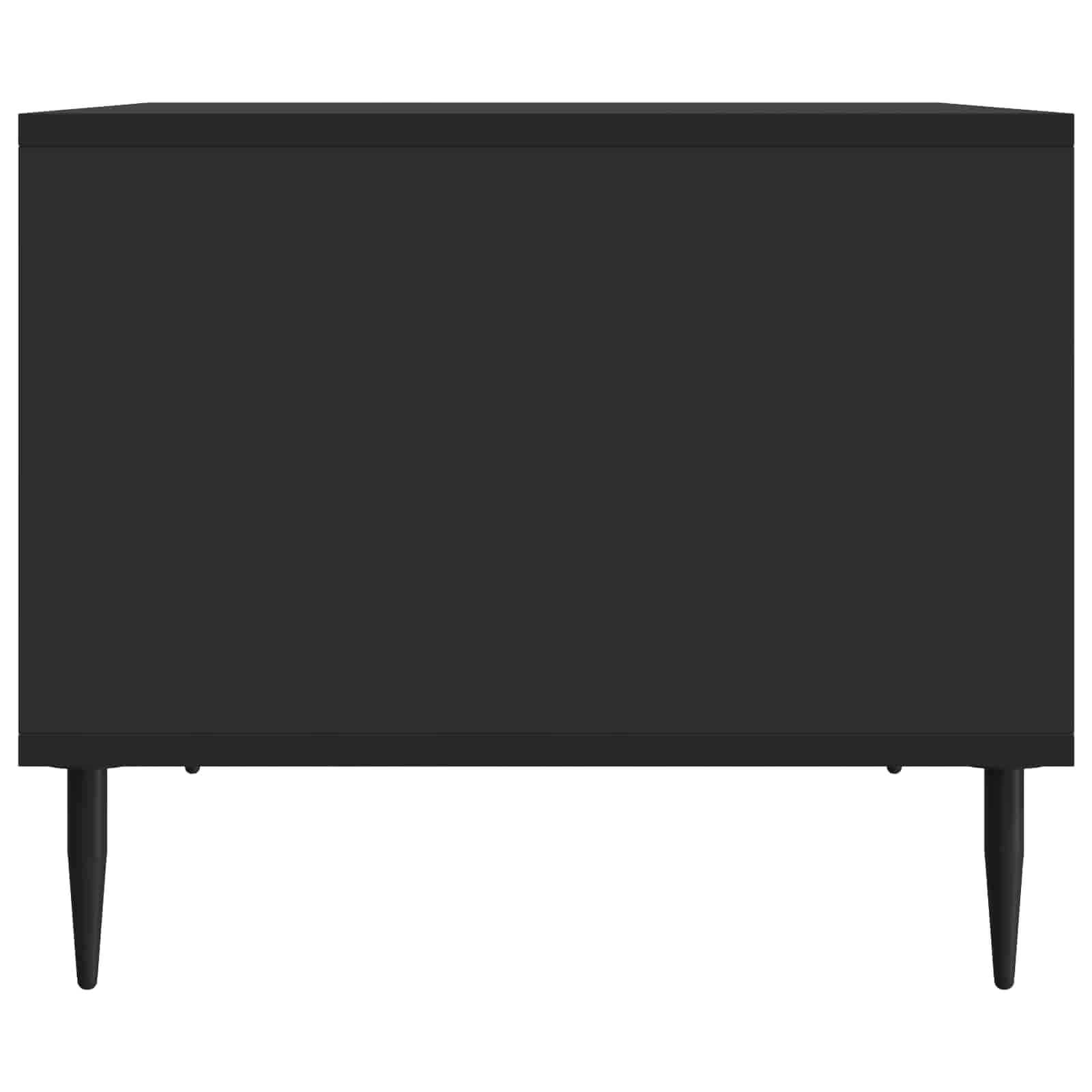 Konferenční Stolek Černá 90 X 50 X 40 Cm Kompozitní Dřevo