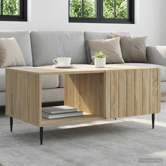 Konferenční Stolek Dub Sonoma 90 X 50 X 40 Cm Kompozitní Dřevo