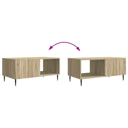 Konferenční Stolek Dub Sonoma 90 X 50 X 40 Cm Kompozitní Dřevo