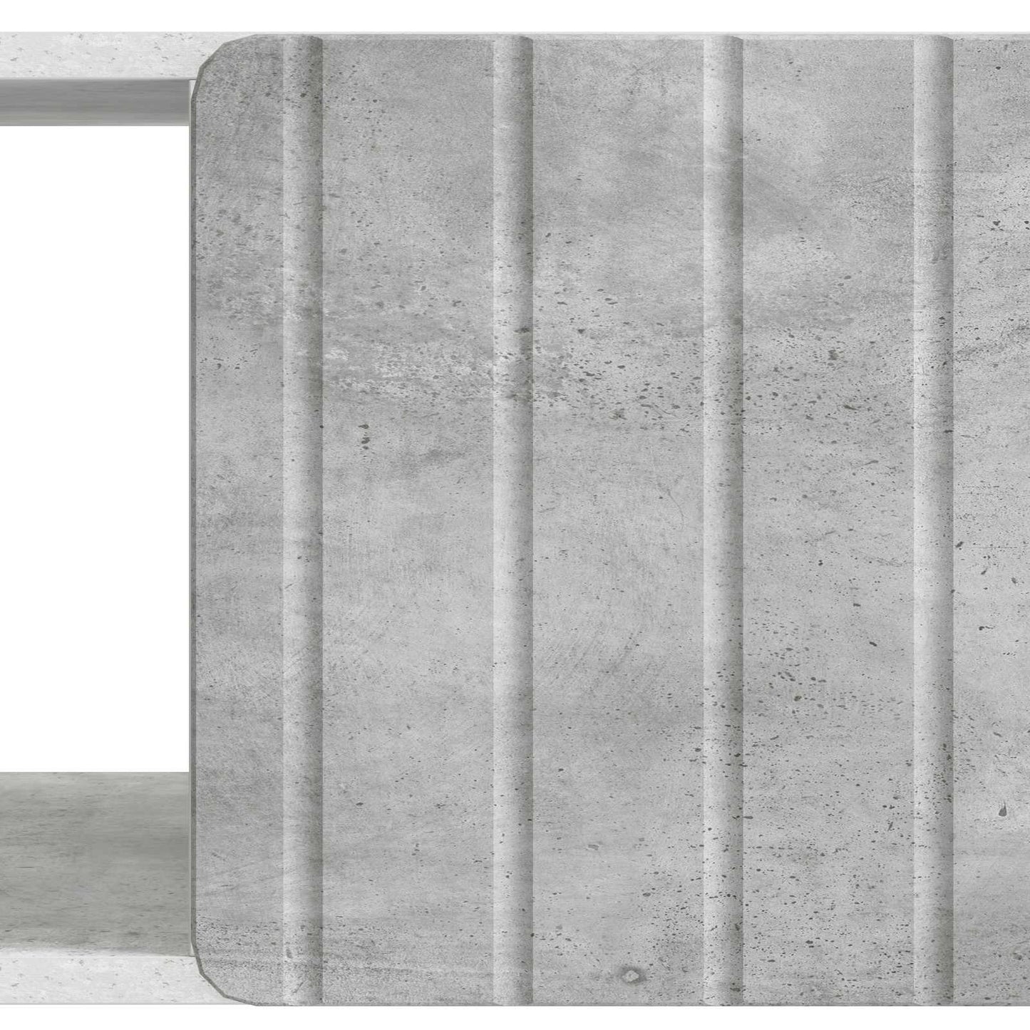 Konferenční Stolek Betonově Šedá 90 X 50 X 40 Cm