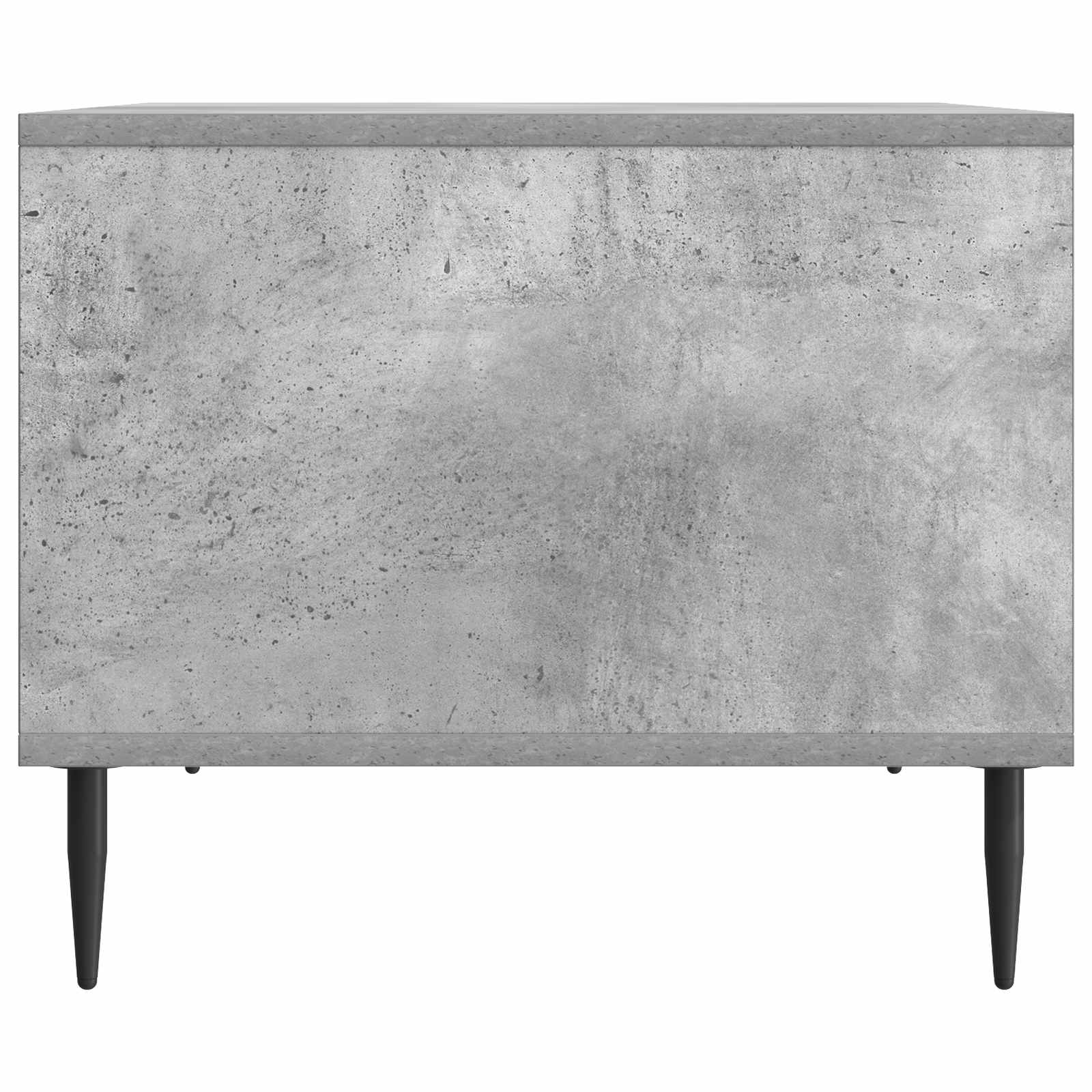 Konferenční Stolek Betonově Šedá 90 X 50 X 40 Cm