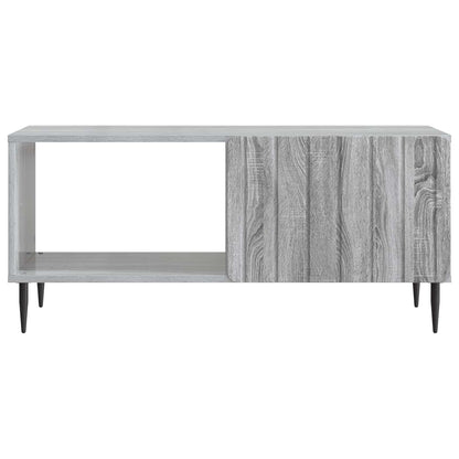 Konferenční Stolek Šedý Sonoma 90 X 50 X 40 Cm Kompozitní Dřevo