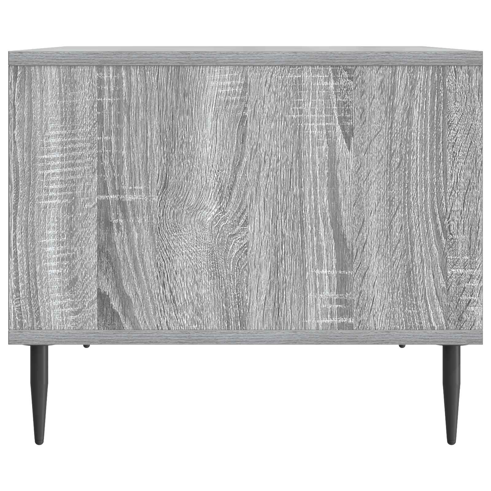 Konferenční Stolek Šedý Sonoma 90 X 50 X 40 Cm Kompozitní Dřevo