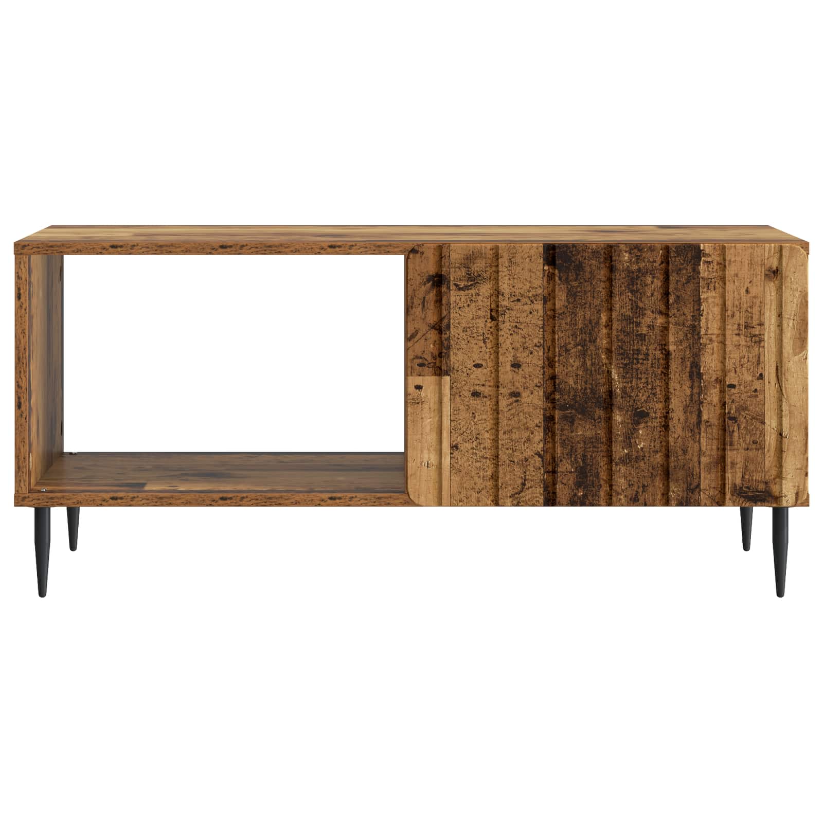 Konferenční Stolek Staré Dřevo 90 X 50 X 40 Cm Kompozitní Dřevo