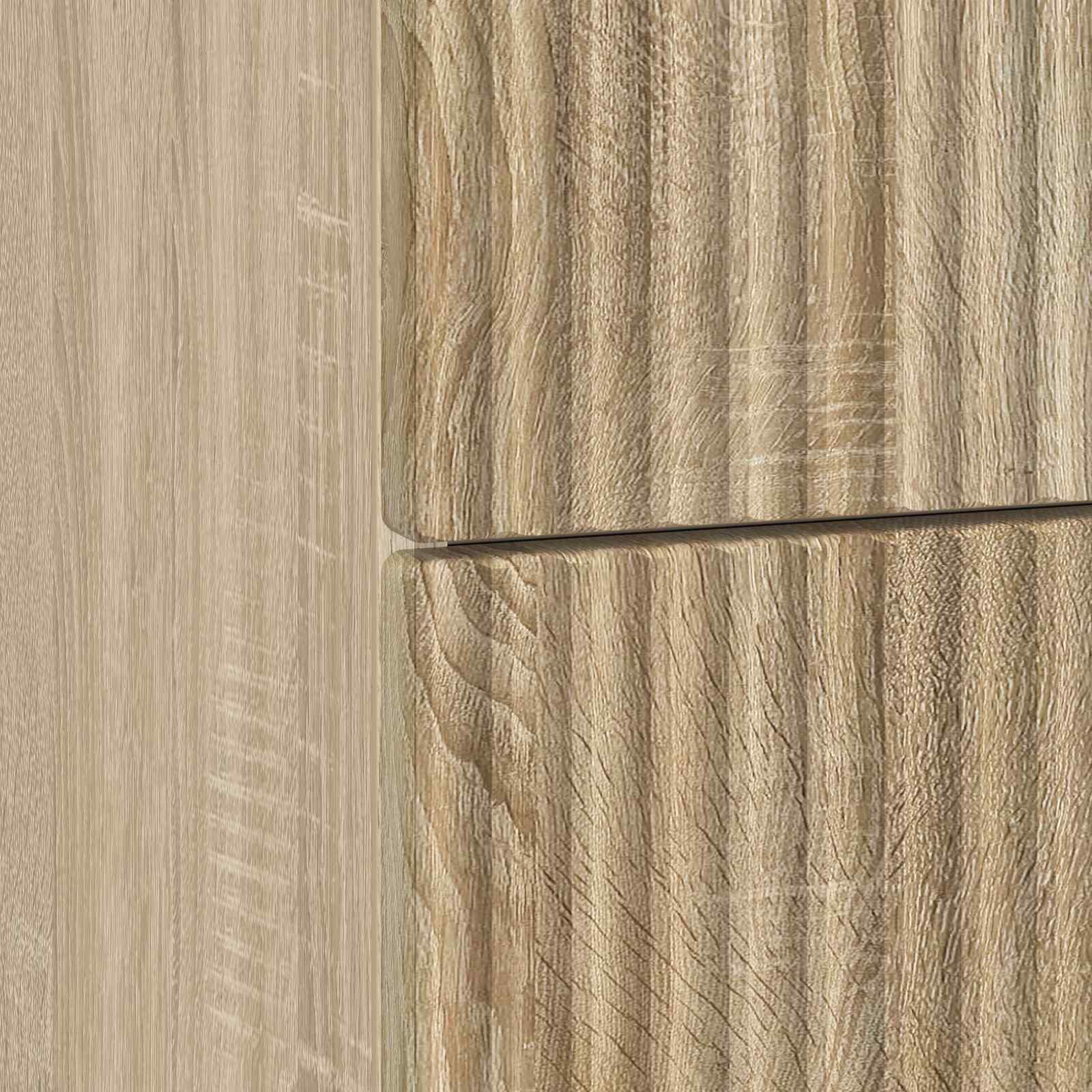 Noční Skříňka Se Zásuvkou 2 Pcs Dub Sonoma 43 X 34,5 X 48 Cm