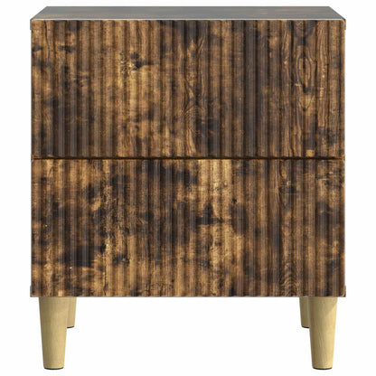 Noční Skříňka Se Zásuvkou 2 Pcs Kouřový Dub 43 X 34,5 X 48 Cm