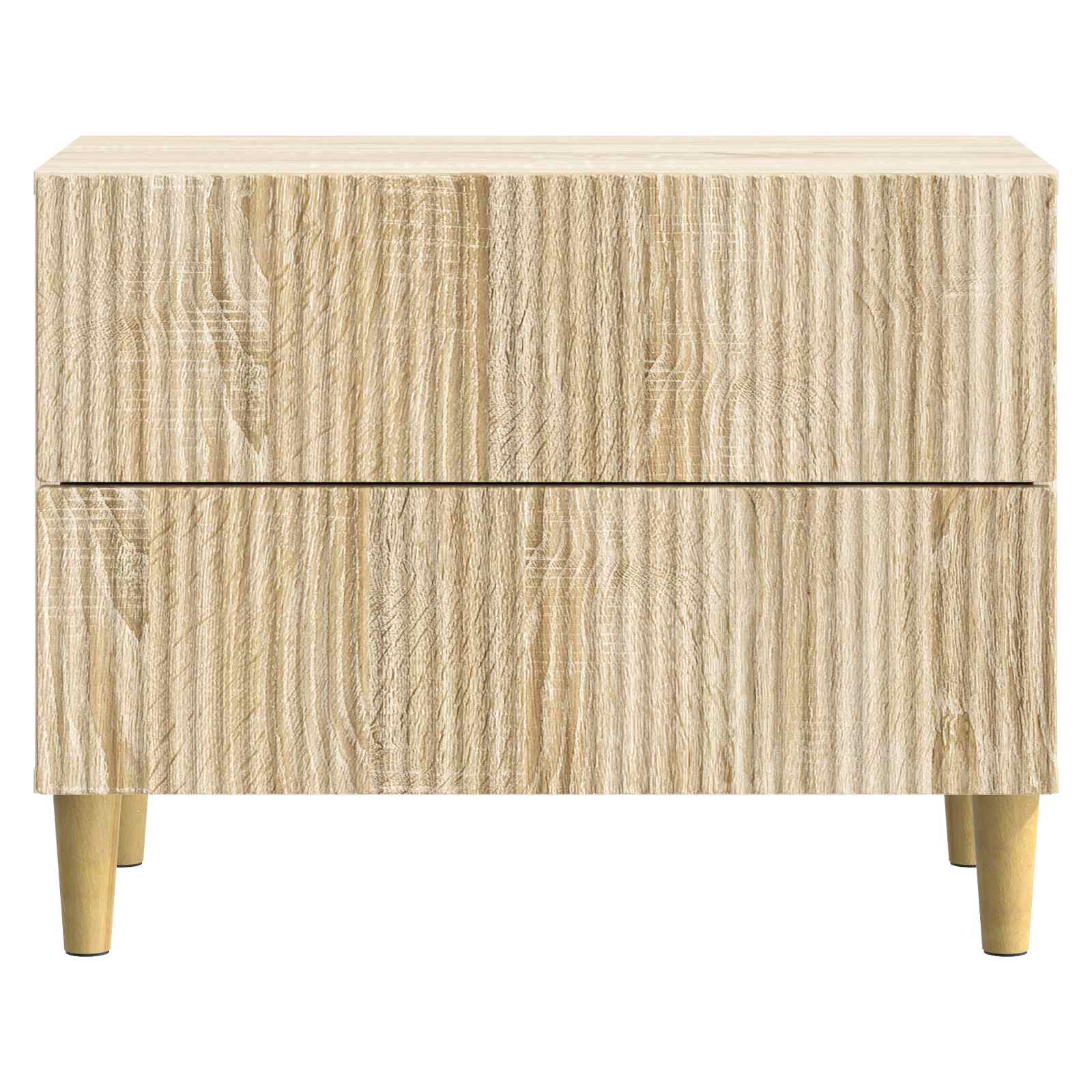 Noční Skříňka Dub Sonoma 62 X 34,5 X 48 Cm Kompozitní Dřevo