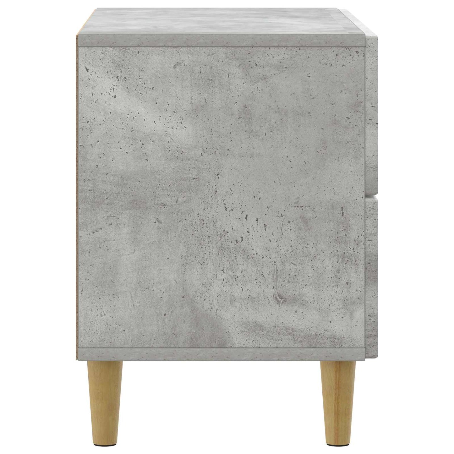 Noční Skříňka Betonově Šedá 62 X 34,5 X 48 Cm Kompozitní Dřevo