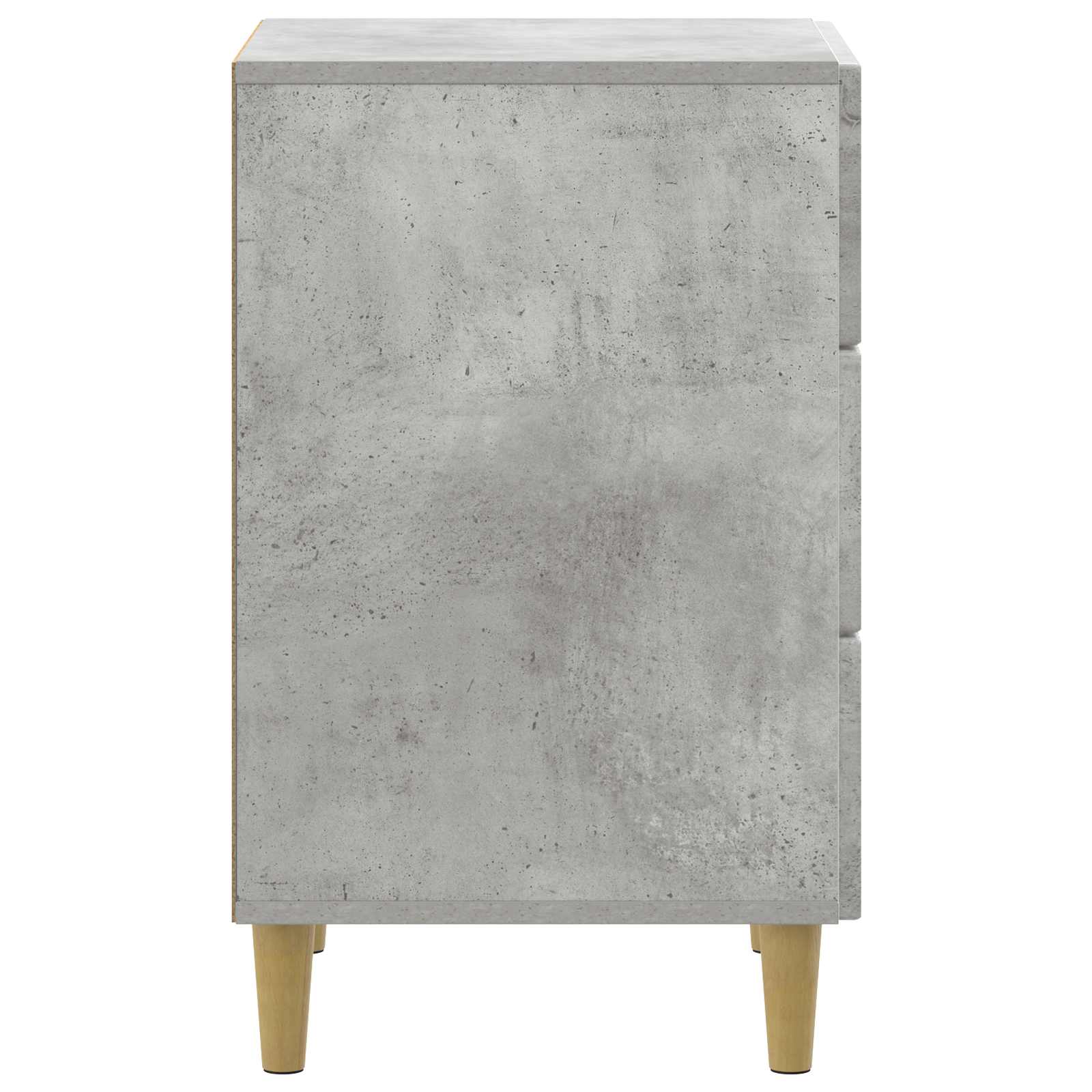 Noční Skříňka Betonově Šedá 43 X 41 X 66,5 Cm Kompozitní Dřevo