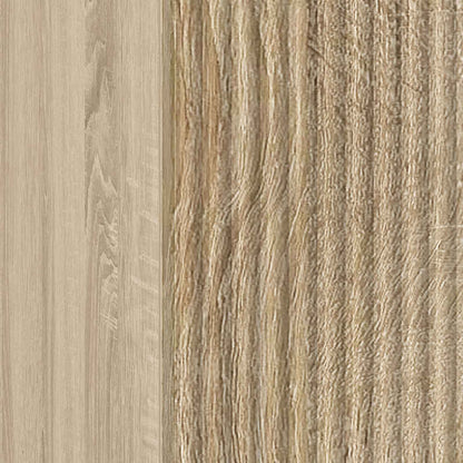 Noční Skříňka 2 Pcs Dub Sonoma 43 X 34,5 X 50 Cm