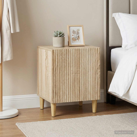 Noční Skříňka 2 Pcs Dub Sonoma 43 X 34,5 X 50 Cm