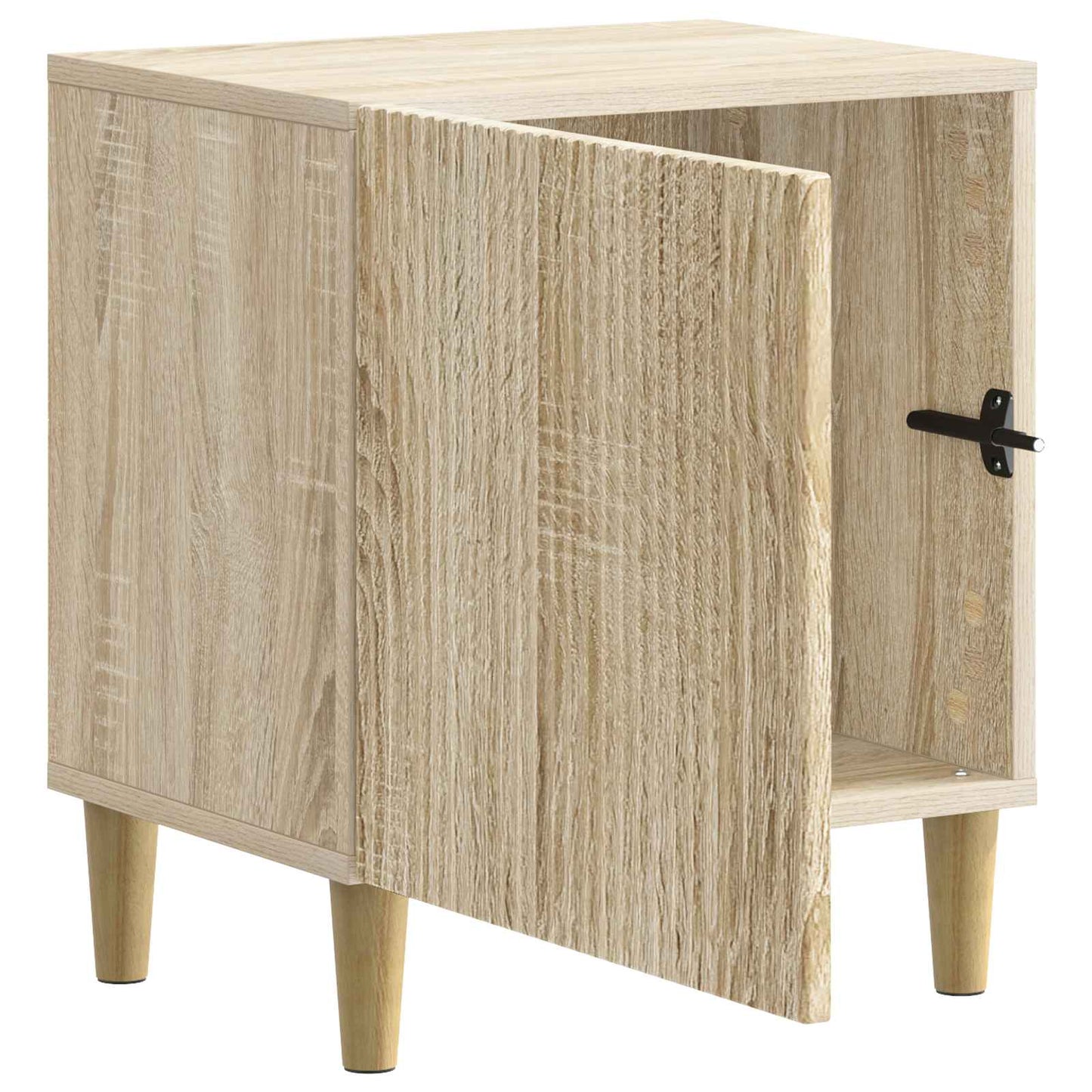 Noční Skříňka 2 Pcs Dub Sonoma 43 X 34,5 X 50 Cm