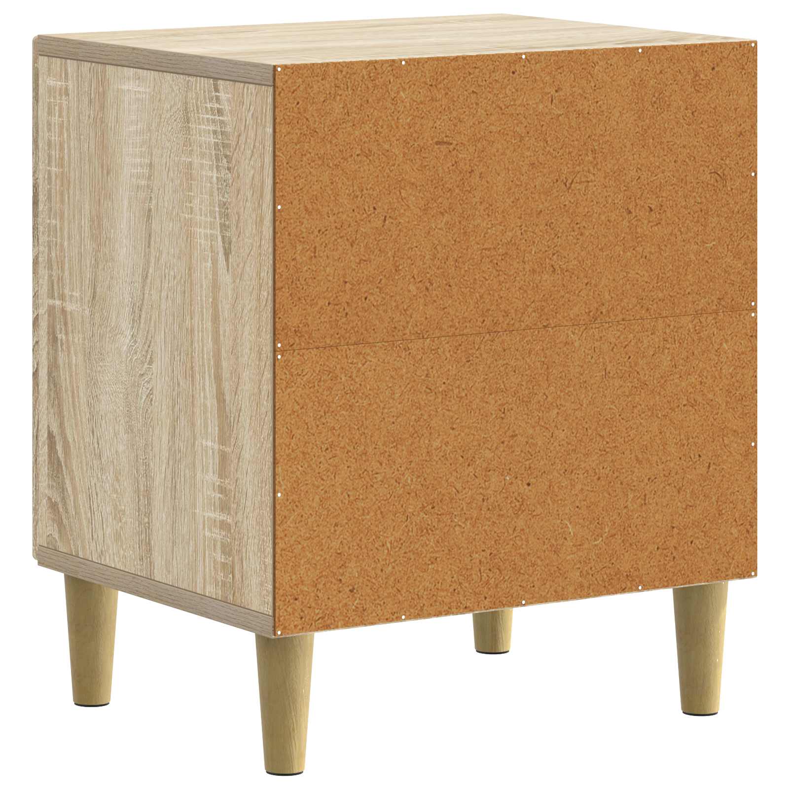 Noční Skříňka 2 Pcs Dub Sonoma 43 X 34,5 X 50 Cm