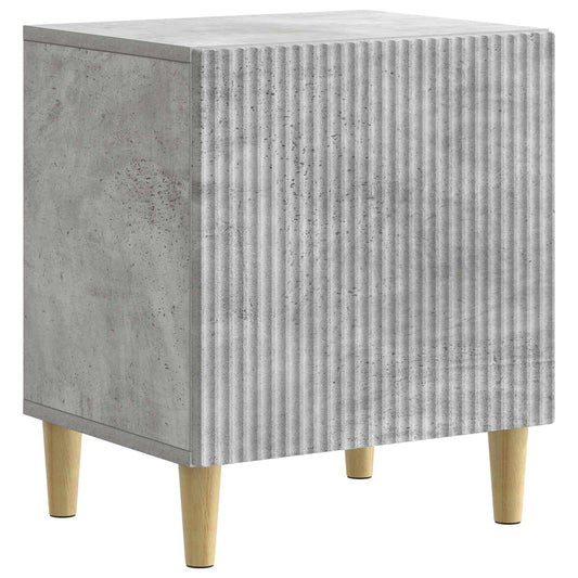 Noční Skříňka Betonově Šedá 43 X 34,5 X 50 Cm Kompozitní Dřevo