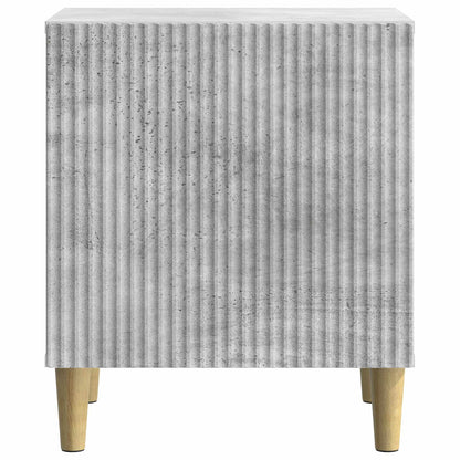 Noční Skříňka Betonově Šedá 43 X 34,5 X 50 Cm Kompozitní Dřevo
