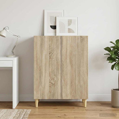Servírovací Skříň Dub Sonoma 66 X 34,5 X 90 Cm Kompozitní Dřevo