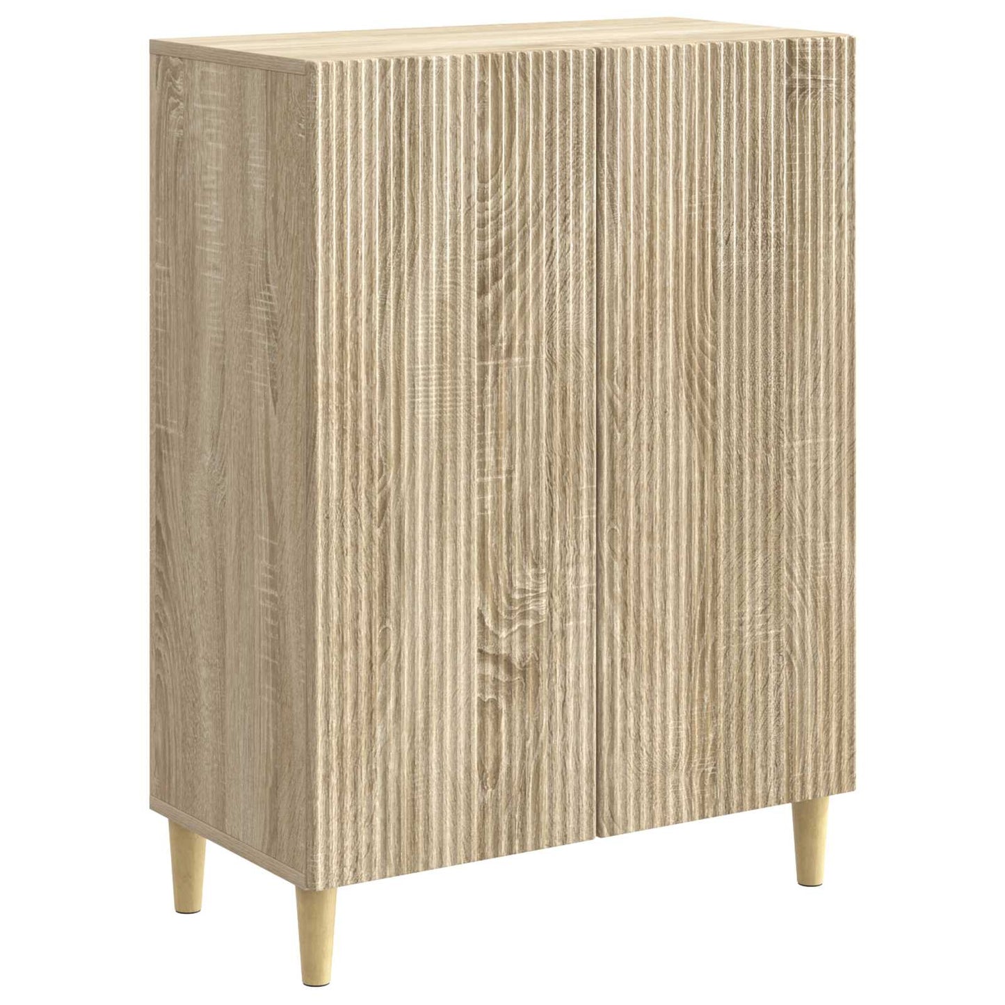 Servírovací Skříň Dub Sonoma 66 X 34,5 X 90 Cm Kompozitní Dřevo