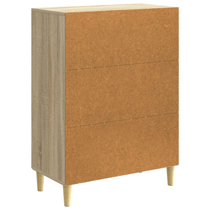 Servírovací Skříň Dub Sonoma 66 X 34,5 X 90 Cm Kompozitní Dřevo