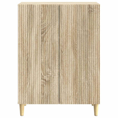 Servírovací Skříň Dub Sonoma 66 X 34,5 X 90 Cm Kompozitní Dřevo