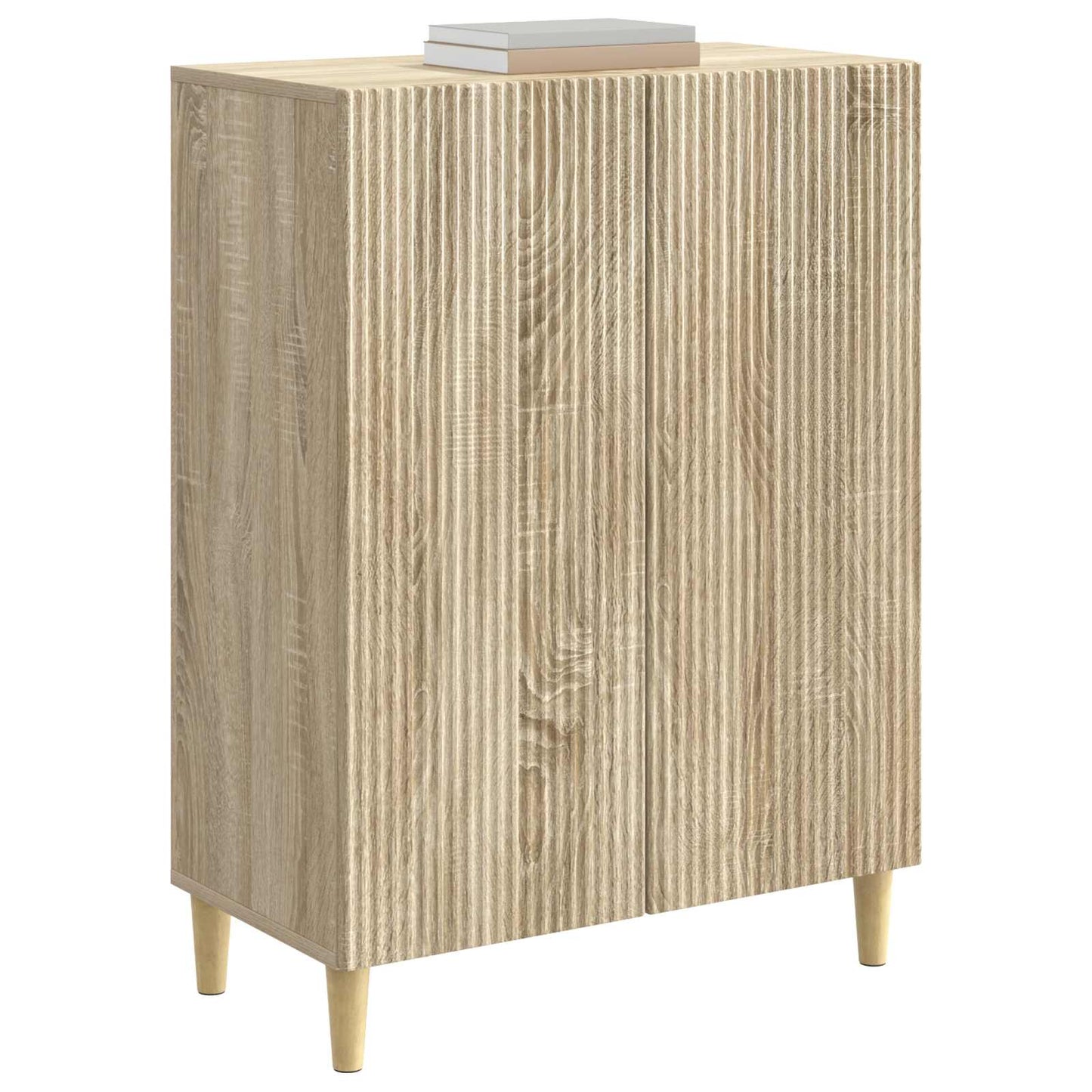 Servírovací Skříň Dub Sonoma 66 X 34,5 X 90 Cm Kompozitní Dřevo