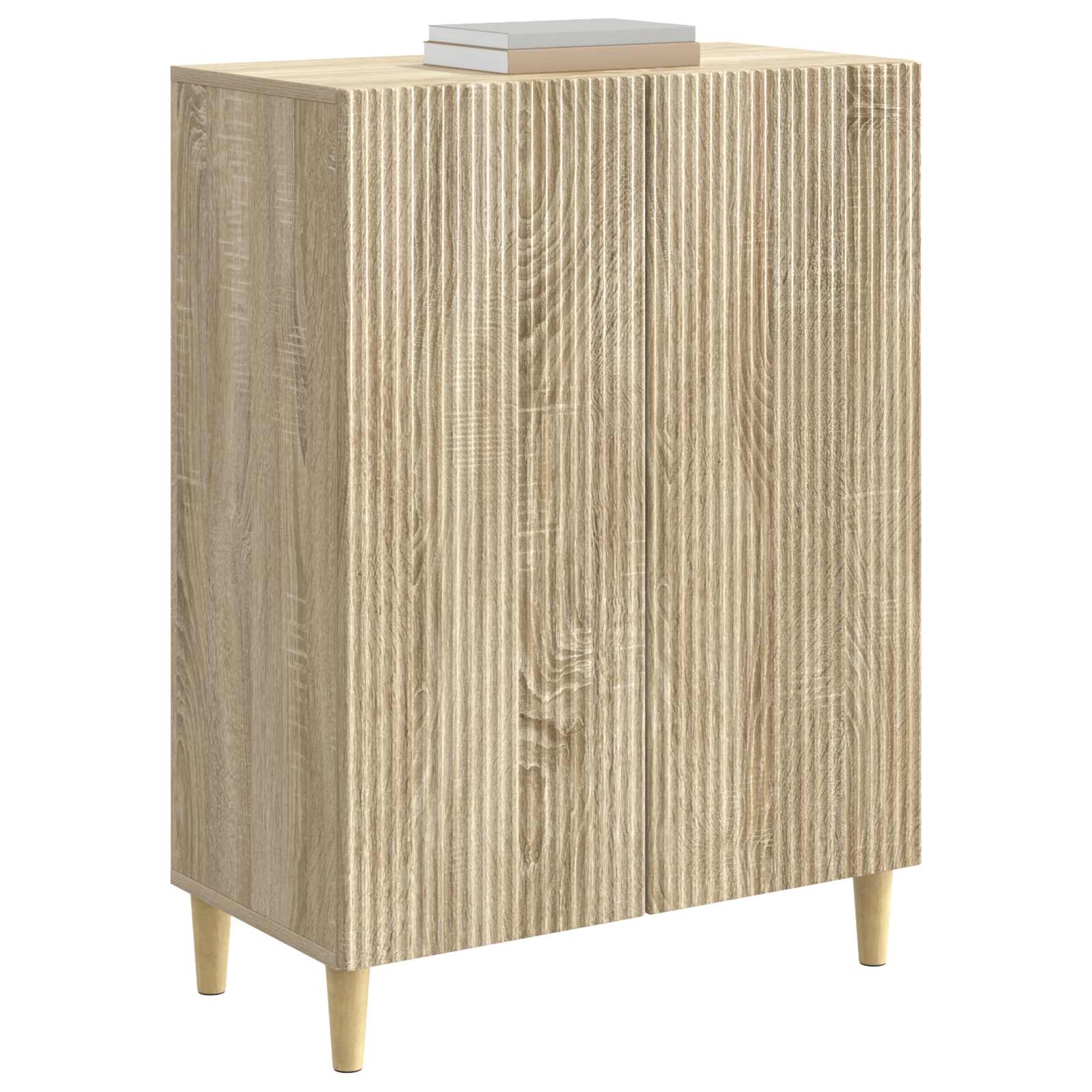 Servírovací Skříň Dub Sonoma 66 X 34,5 X 90 Cm Kompozitní Dřevo
