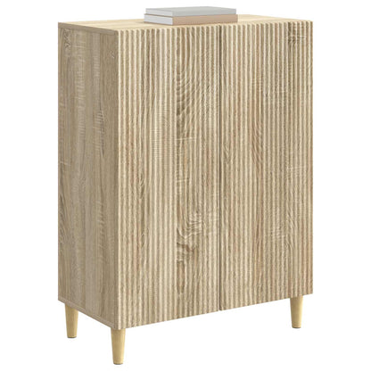 Servírovací Skříň Dub Sonoma 66 X 34,5 X 90 Cm Kompozitní Dřevo
