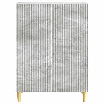 Servírovací Skříň Betonově Šedá 66 X 34,5 X 90 Cm