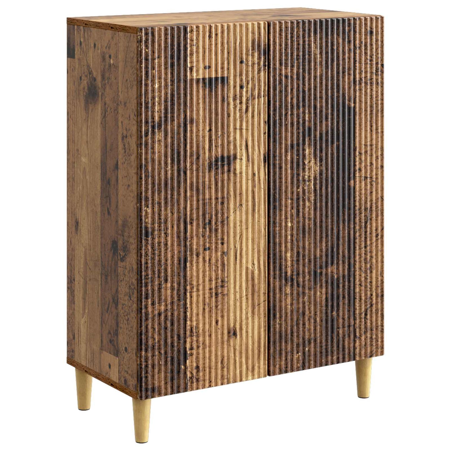 Servírovací Skříň Staré Dřevo 66 X 34,5 X 90 Cm