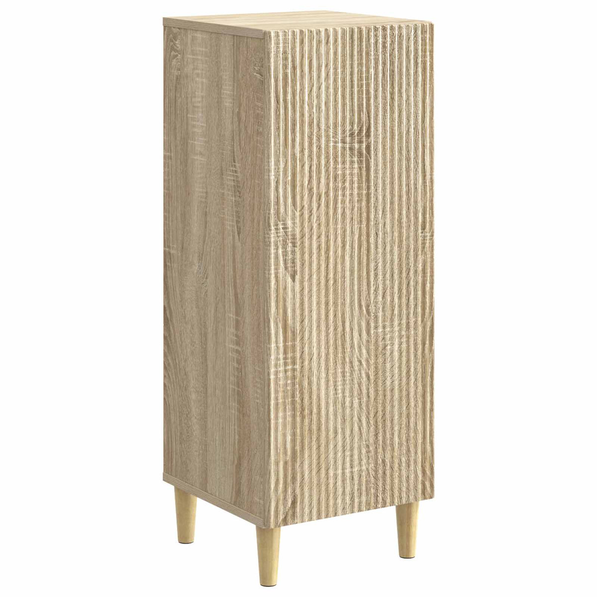 Servírovací Skříň Dub Sonoma 33 X 34,5 X 90 Cm Kompozitní Dřevo