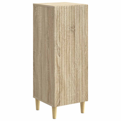 Servírovací Skříň Dub Sonoma 33 X 34,5 X 90 Cm Kompozitní Dřevo