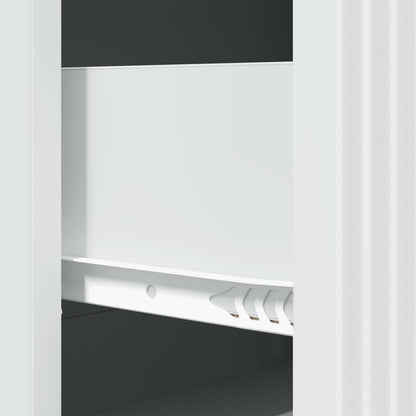 Skříň Se Zásuvkami Bílá 66 X 34,5 X 90 Cm Kompozitní Dřevo