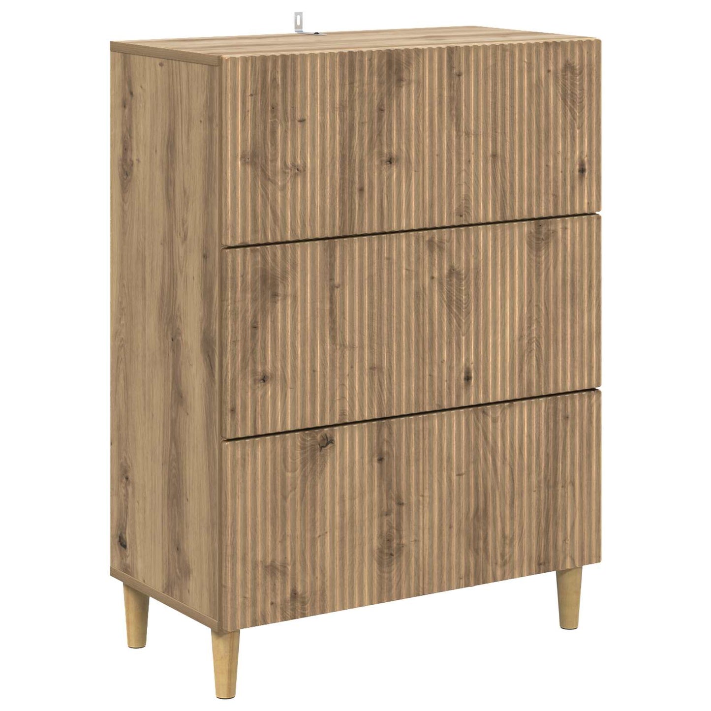 Skříň Se Zásuvkami 66 X 34,5 X 90 Cm Kompozitní Dřevo